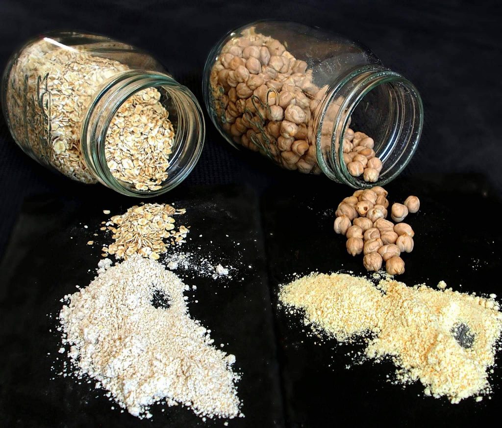 Farines maison pour des repas nutritifs et protéinés