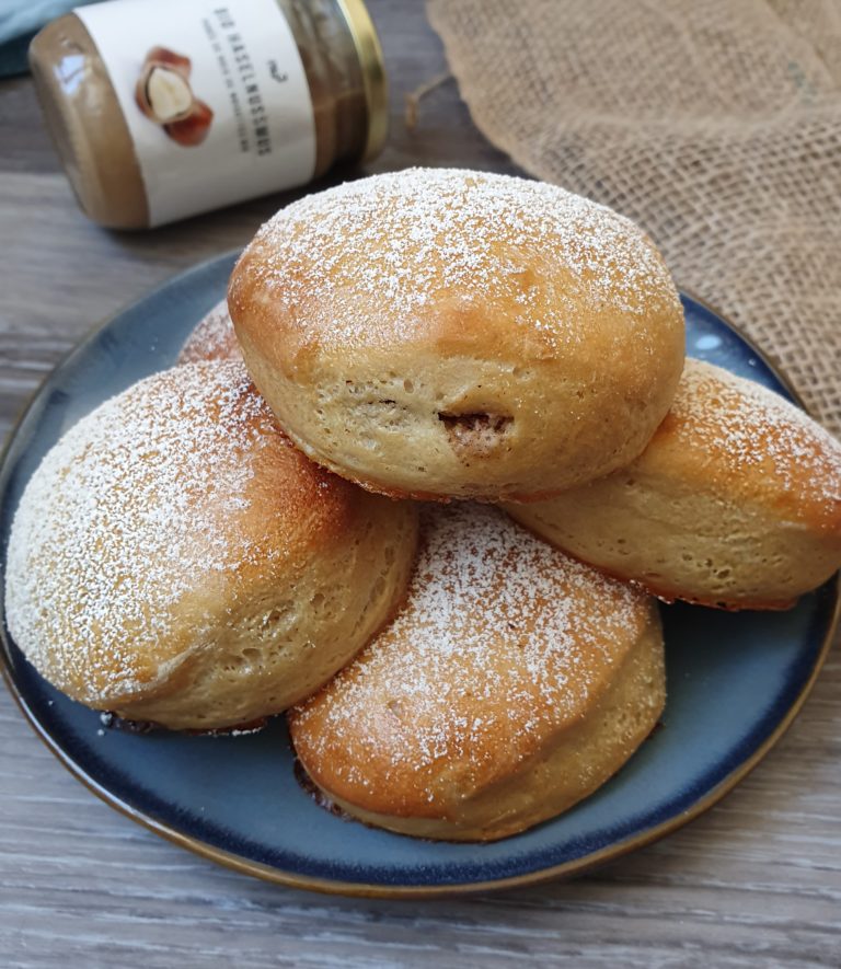 Beignets Au Four Pomme Choco Noisette Vegan Mail Ves