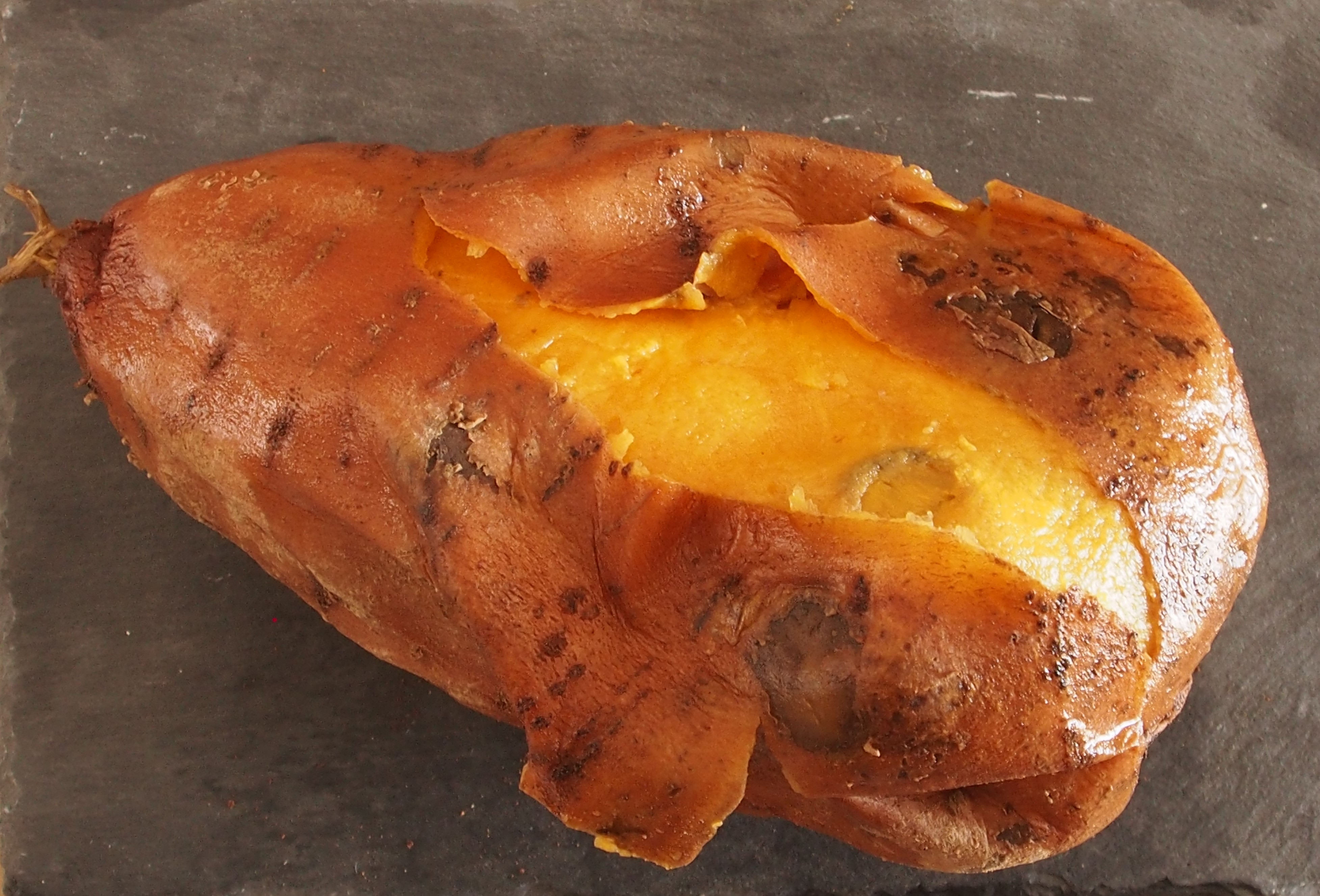 purée de patate douce et pois chiche au lait de coco de Mail0ves -Mailofaitmaison