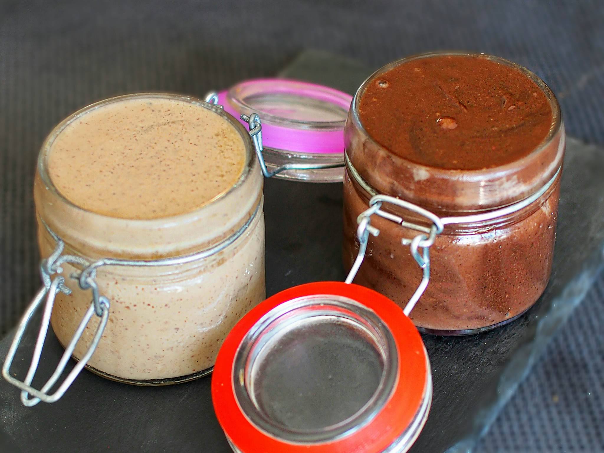 La recette de sauce sucrée saine oléagineux érable et cacao de Mail0ves - MailoFaitMaison