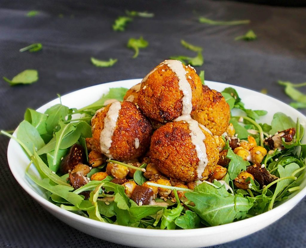 Falafels De Patate Douce Au Four - MAIL0VES (avc Un Zéro)