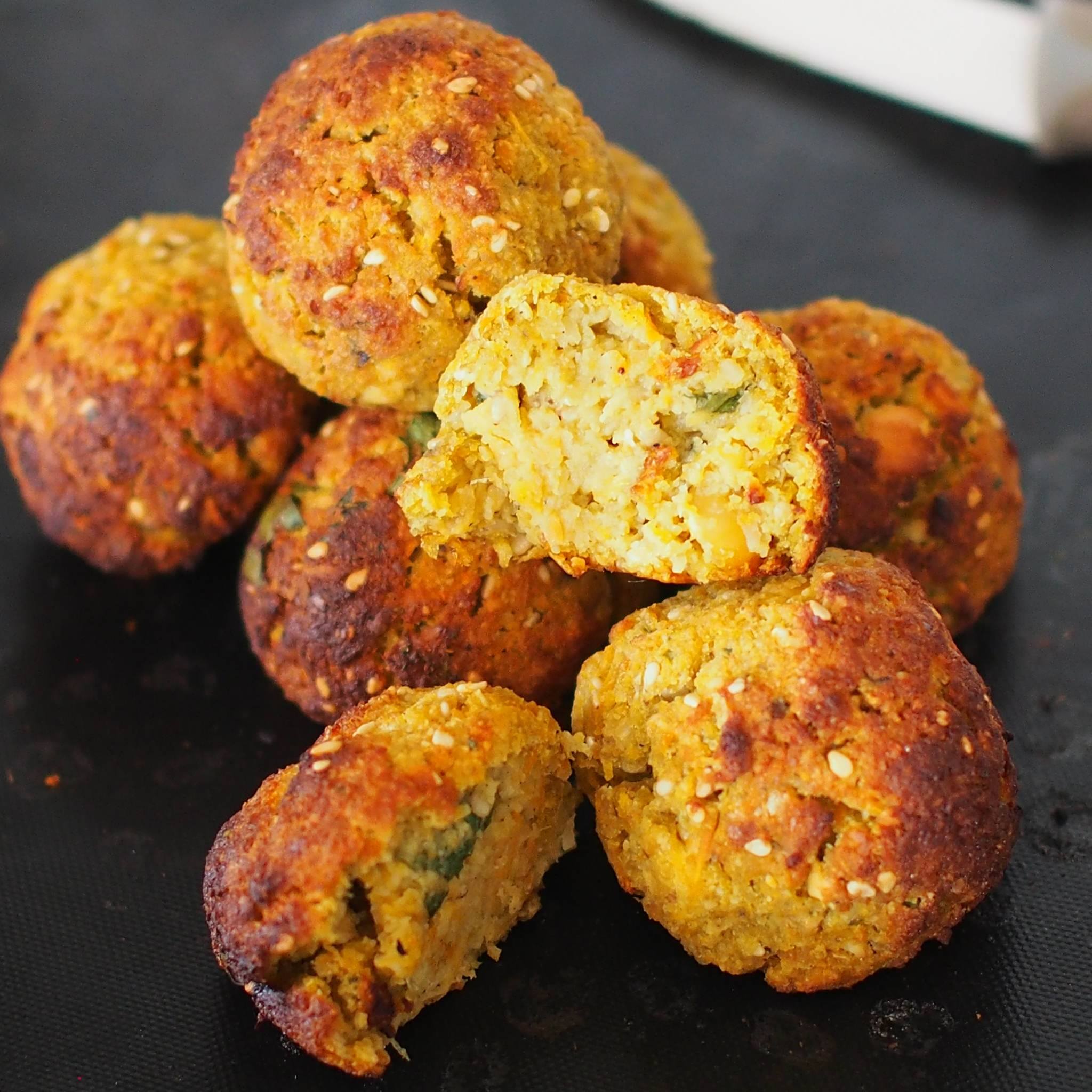 falafels de patate douce au four de mail0ves - MailoFaitMaison