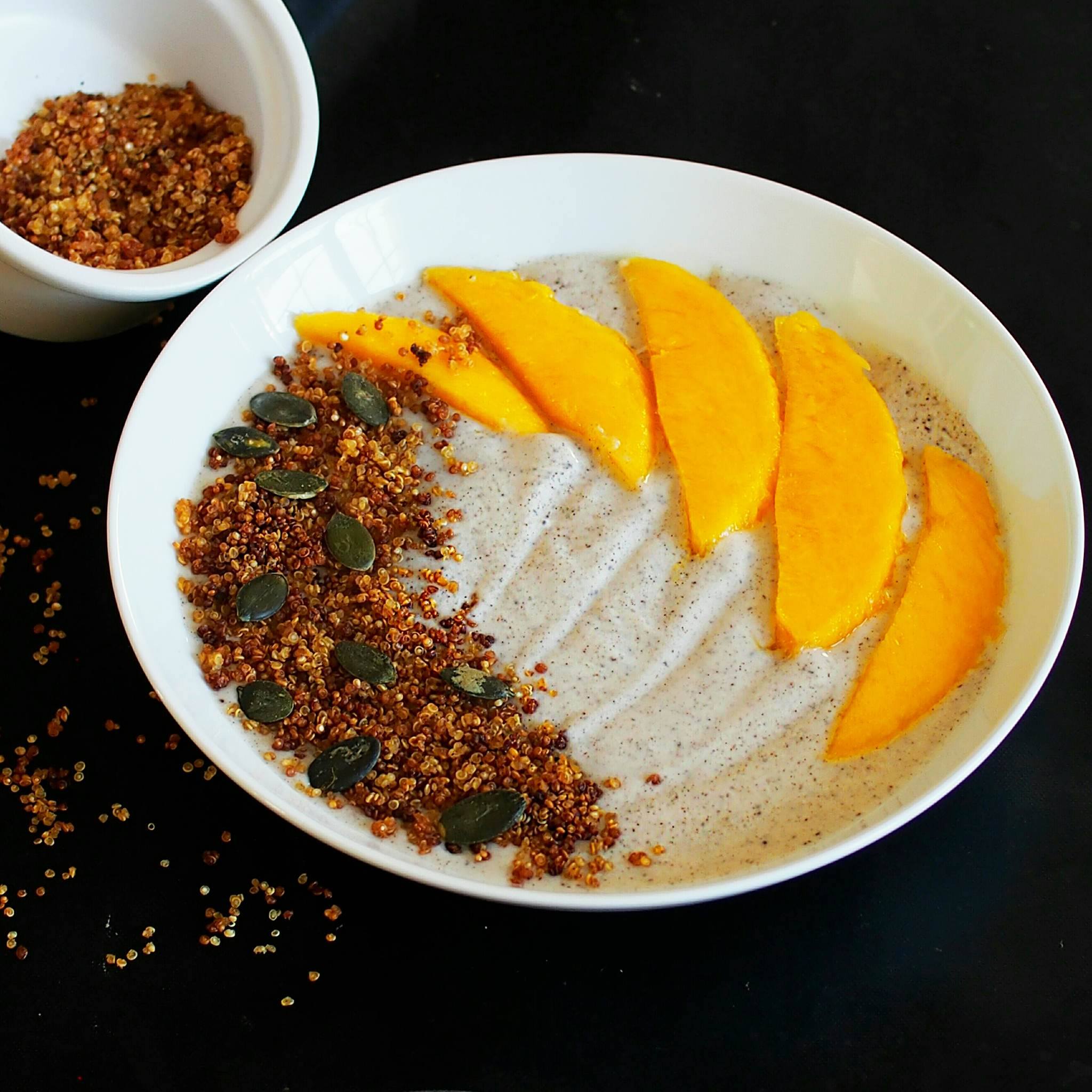 Quinoa grillé, le topping santé de Mail0ves, MailoFaitMaison