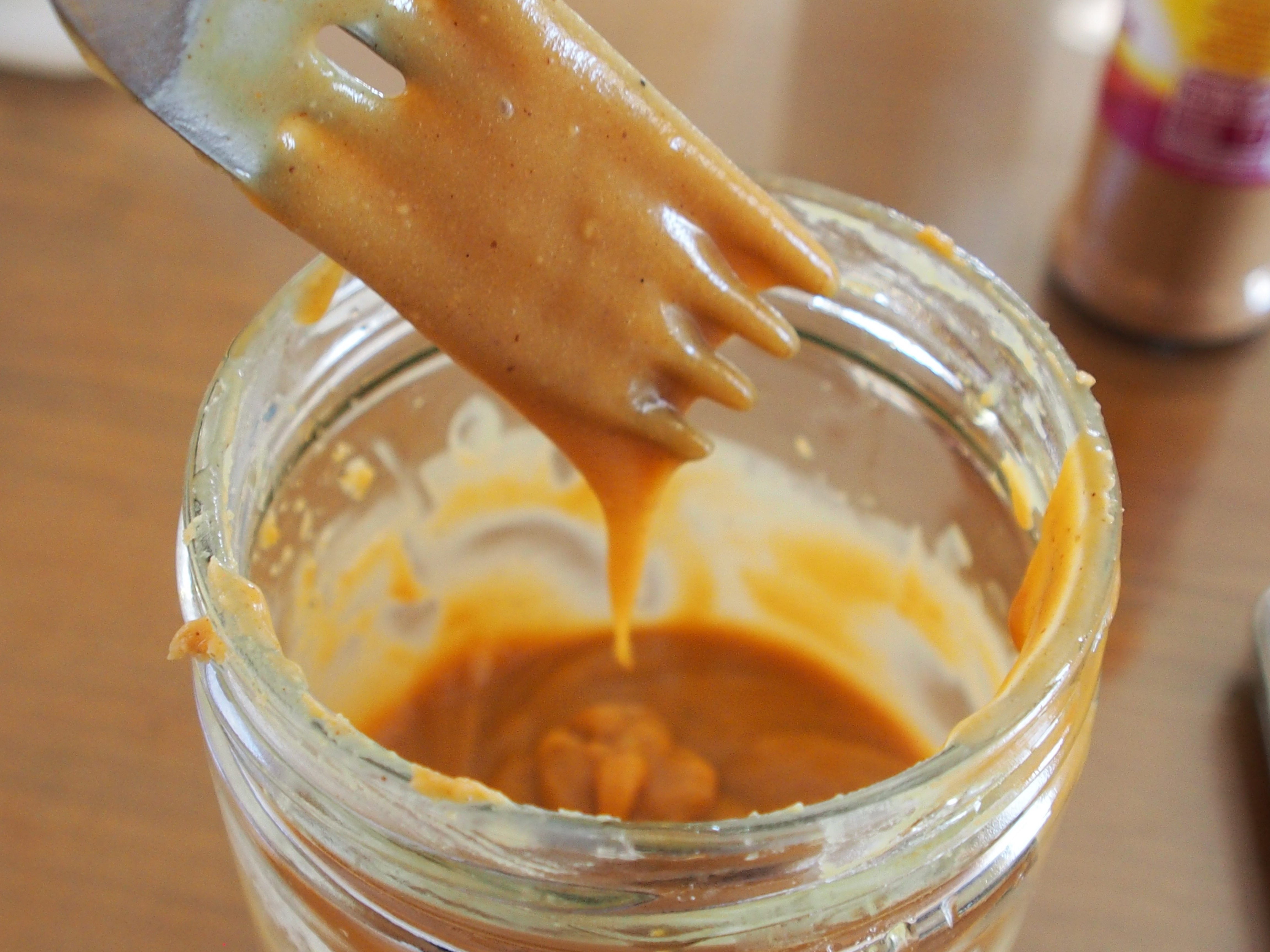 La recette de sauce sucrée saine oléagineux et érable de Mail0ves - MailoFaitMaison
