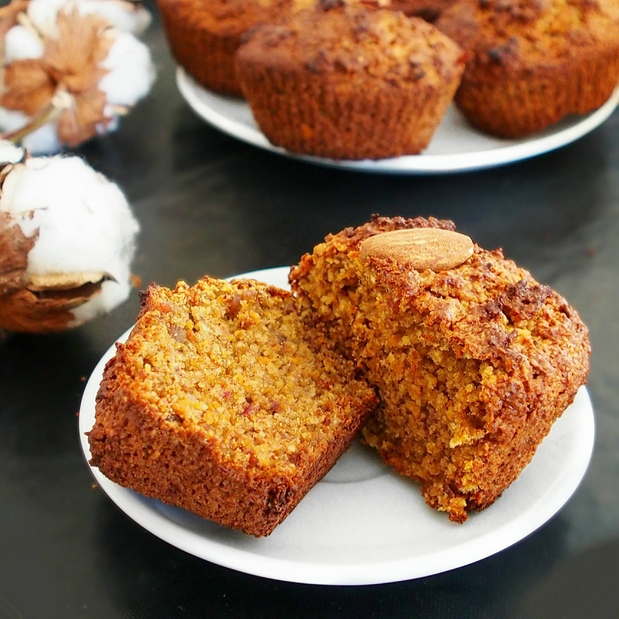 Sweet potato cake muffins ou muffins à la patate douce