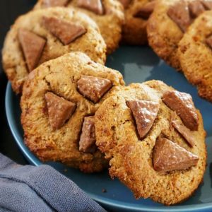 Cookies rustiques moelleux sans beurre et sans huile