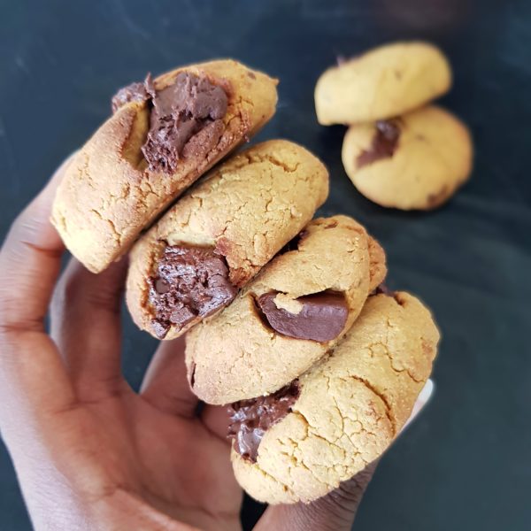Cookies vegans sans huile et 100% farine de lupin