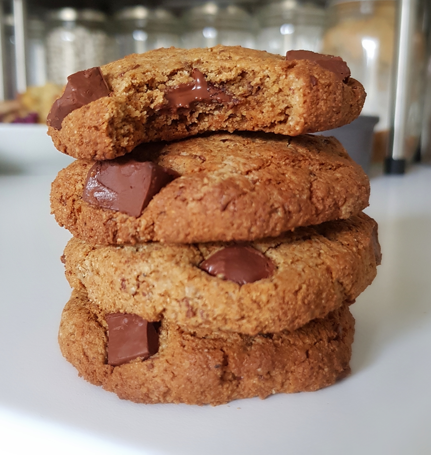 Cookies gourmands vegans et sans huile