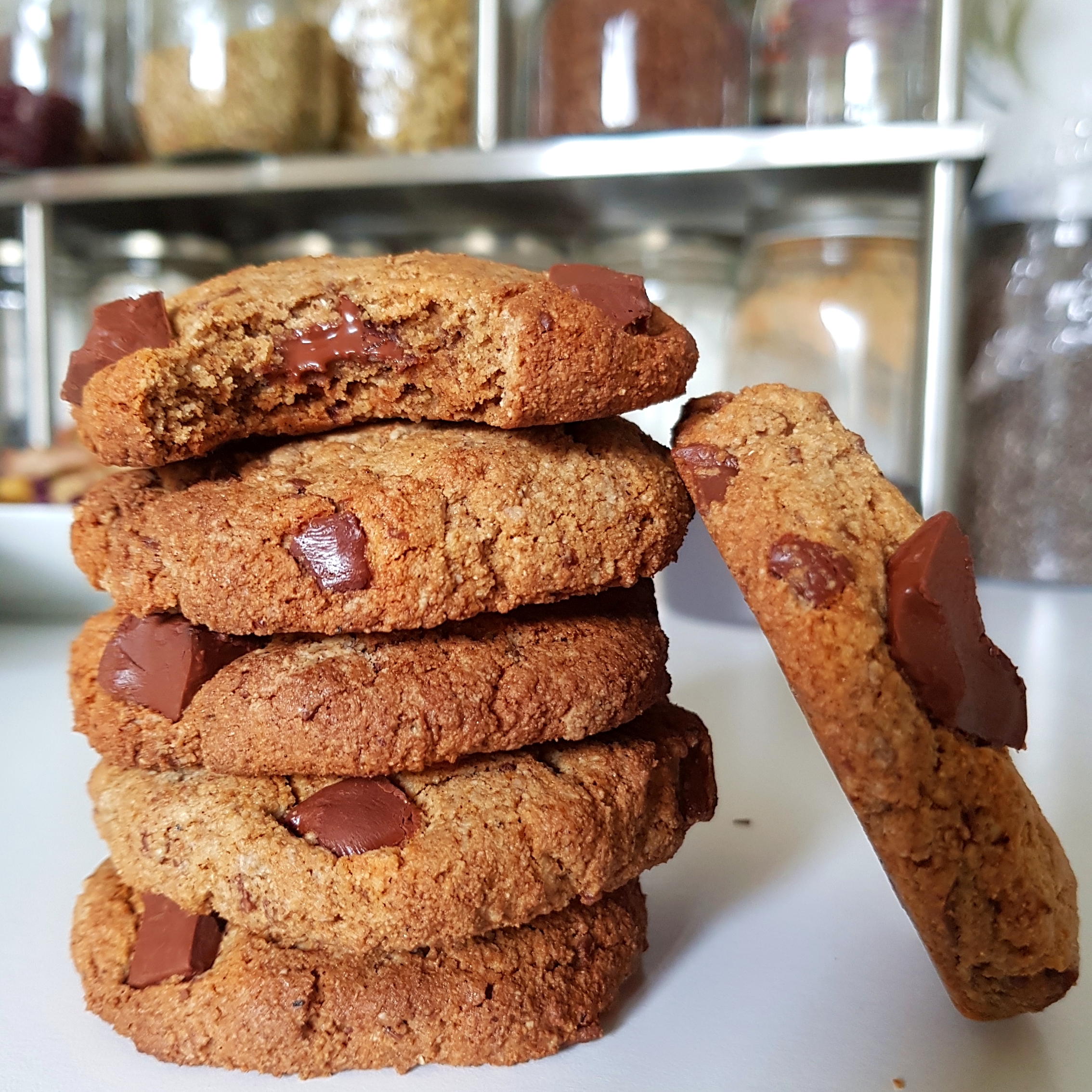 Cookies gourmands vegans et sans huile