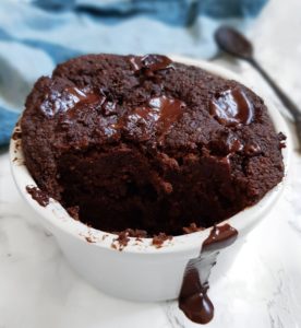 Jar Cake Choco Noisette : Mug Cake vegan de Mail0ves - Mailo Fait Maison