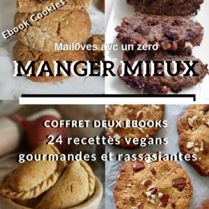 Cookies et Légumineuses : 2 ebooks de recettes gourmandes et rassasiantes de Mail0ves - mailo fait maison