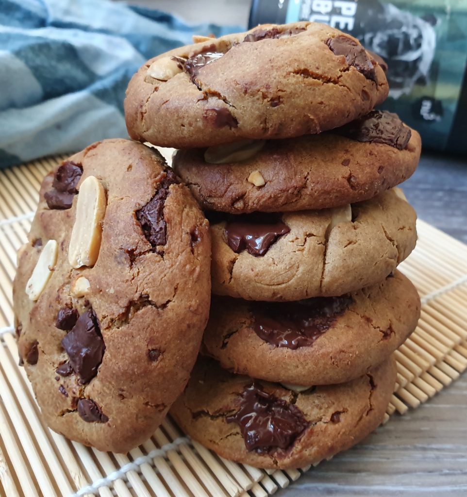 Cookies au Beurre de Cacahuète Sans Gluten et Protéinés [Vegan]
