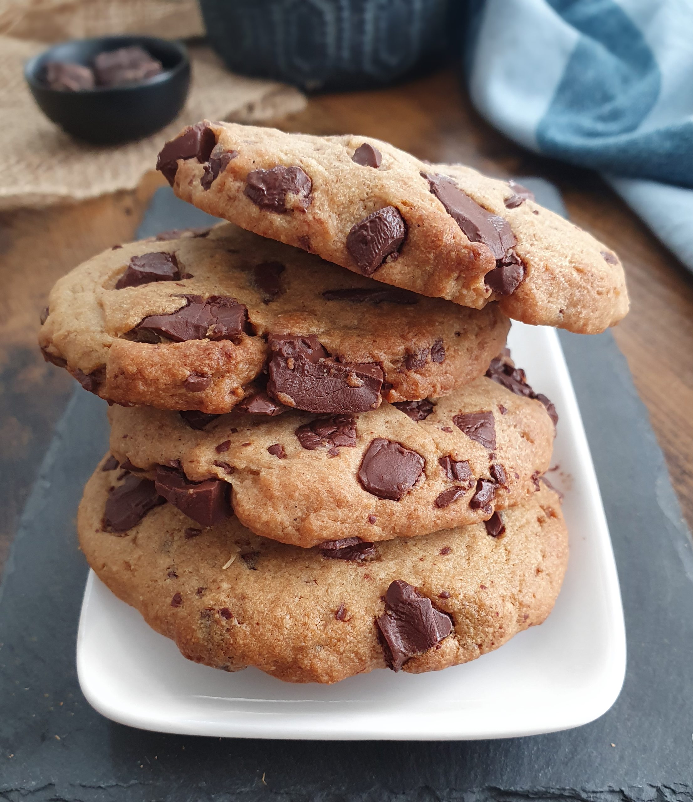 Cookie Protéiné  Un délicieux cookie avec peu de sucre