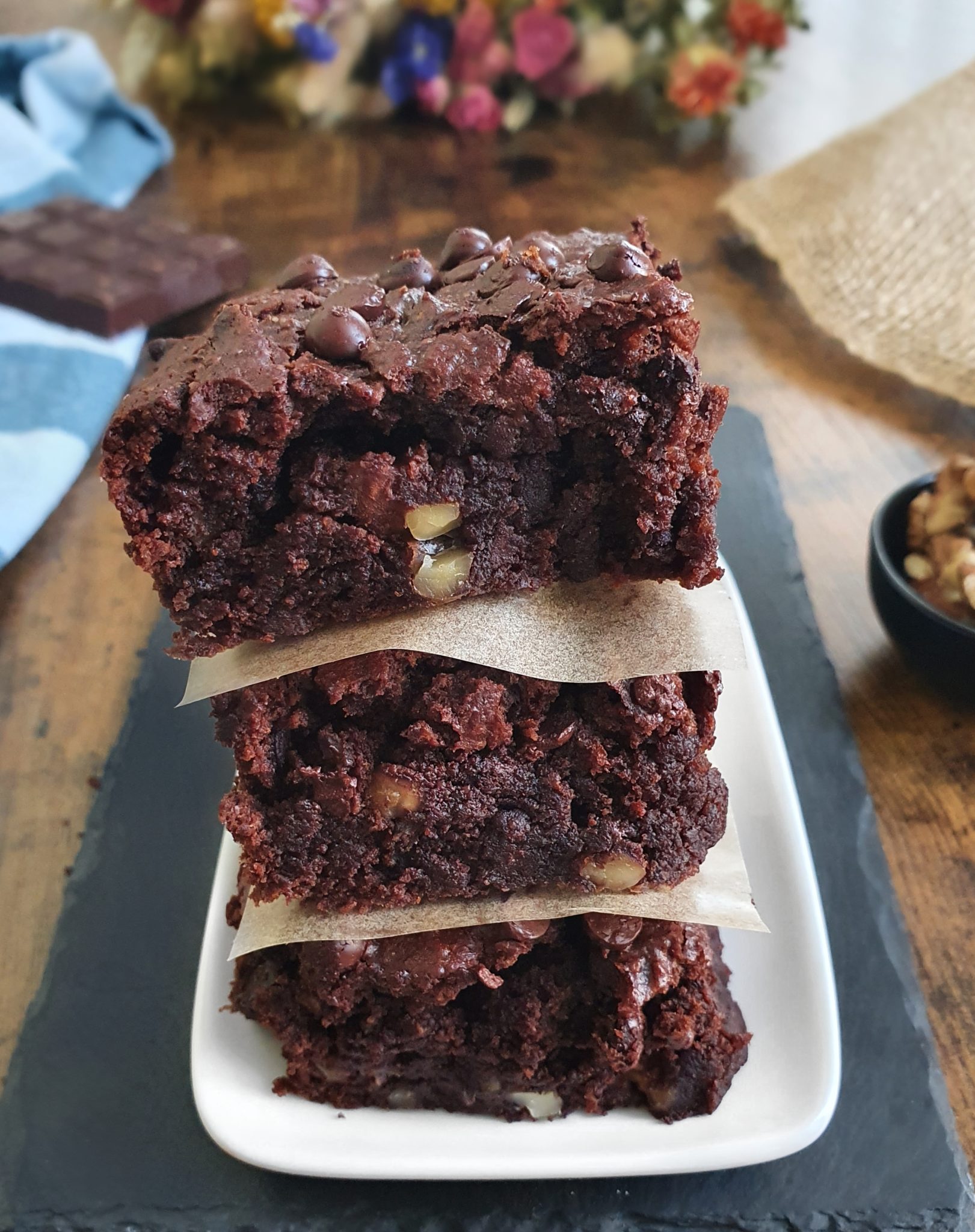 Brownie Healthy (Vegan, option sans gluten) MAIL0VES