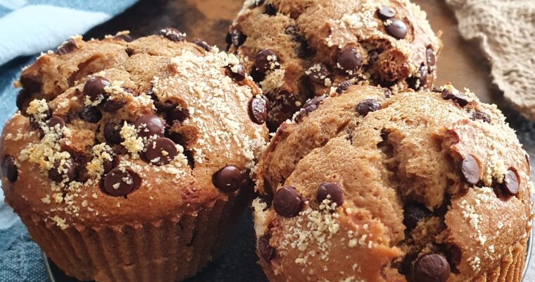 Muffins Très Simples aux Pépites de Chocolat (Vegan)