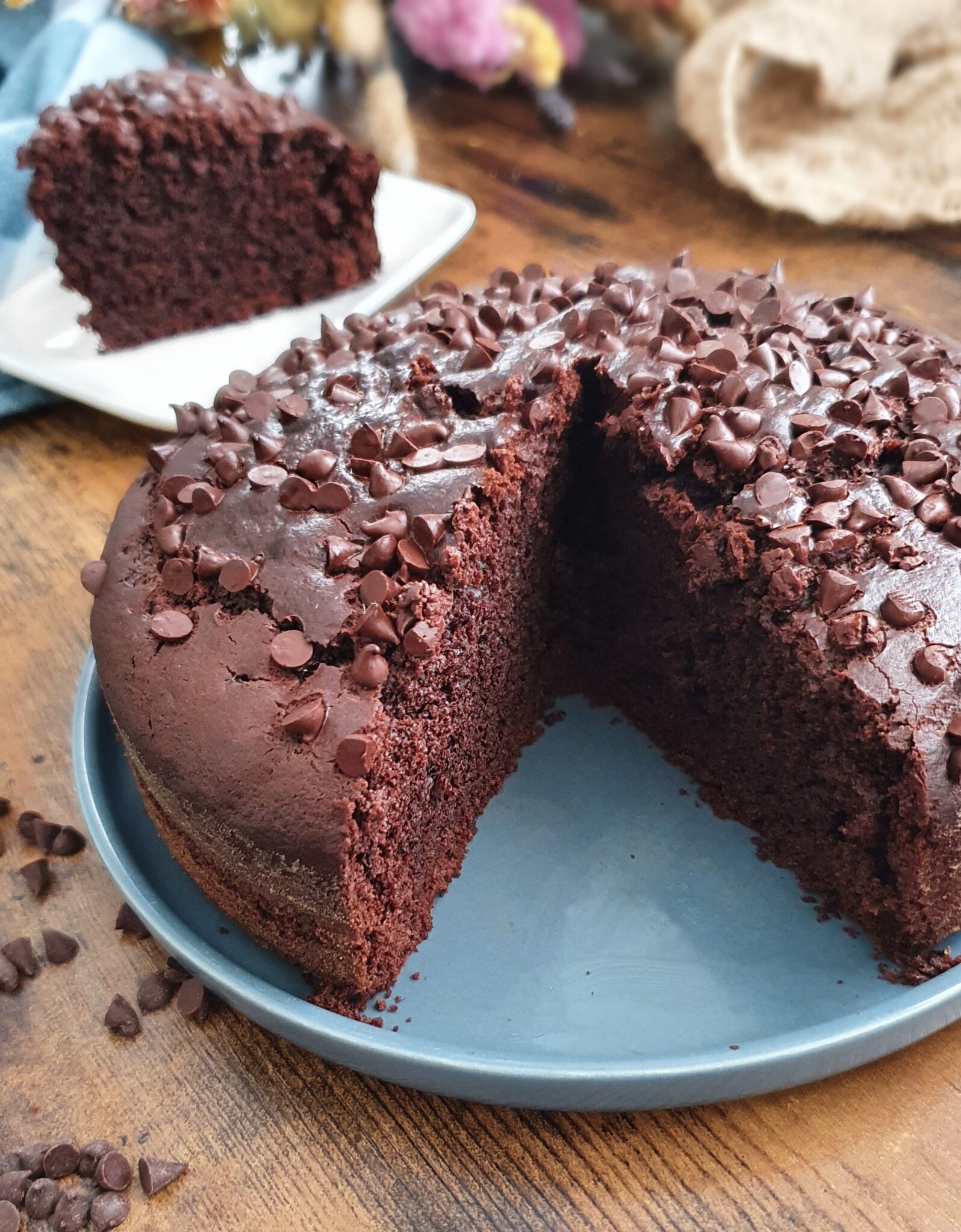 Gâteau au Chocolat Simple et Vegan : Recette 4 Ingrédients – MAIL0VES ...