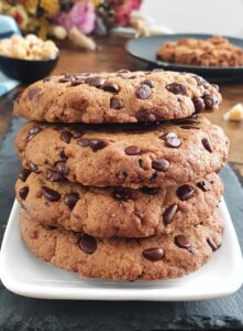 Cookies Parfaits au Pois Chiche Entier Indétectable : La recette crousti-moelleuse de cookies Chickies Vegans sans gluten et naturellement protéinés de mail0ves - Mailo Fait Maison 