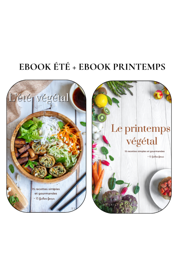 Ebook Eté + Ebook Printemps by Jaily