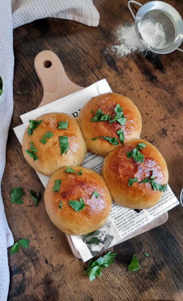 Petits pains briochés vegans