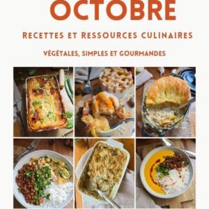 Carnet d'octobre 2026 : mini meal prep